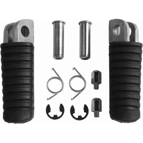 Motorrad-Fußrasten vorne für Kawasaki EX250J EX250 Ninja 250R ZX9R 1994-1997 Z1000 Z750 2003-2006 ZZR1100 1993-2002- (1/2)