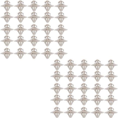 Set mit 50 Ersatz-Türverkleidungsclips für 2001–2014 – Außenbefestigungsset 93160023 – Halteclips für die Seitenverkleidung der Tür, sicherer Halt (1/5)