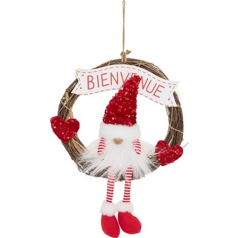 COURONNE PN BLC/ROUGE COEUR 36 - Feeric lights & christmas (1/2)
