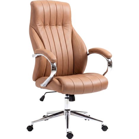 Sedia da ufficio Wigan marrone chiaro