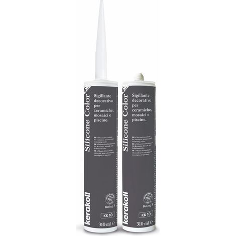 Silicone Color 310 ml KK by KERAKOLL  Coloris KK10 - anciennement 10
