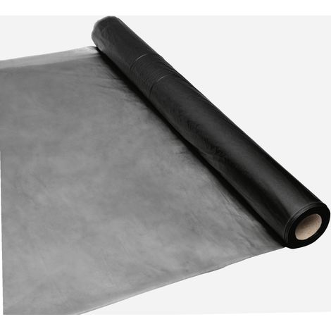Werka Pro – Bâche de protection noire 300µ – Polyéthylène basse densité – 2 x 10m – Traitement anti UV – Étanchéité – Recyclable - PRO 2 X