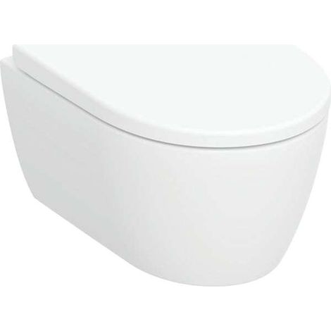 Juego Geberit iCon para WC suspendido, Rimfree, incl. asiento de (1/3)