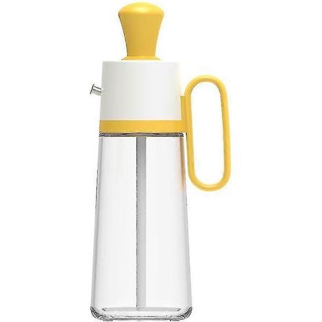 2-in-1-Ölspenderflasche mit Bürstendesign – praktische Flasche für flüssige Gewürze