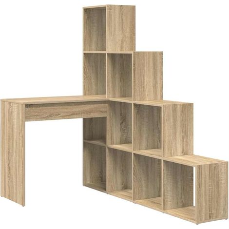 Maison Exclusive - Eck-Schreibtisch Sonoma-Eiche 101,5 x 149,5 x