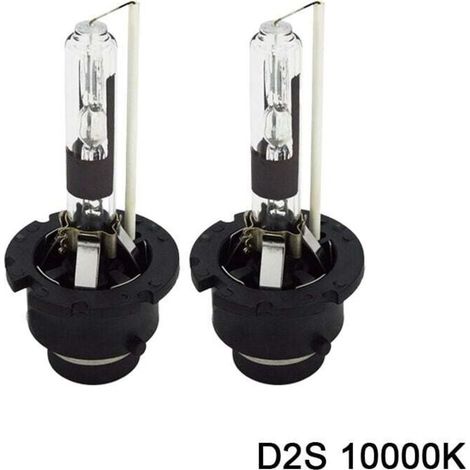 [JAMAIS UTILISÉ]Lot de 2 AC D2S 10000K Xenon HID Ampoule Lampe à Décharge Phare Ampoule de Rechange HID Lampe Xénon 35W - 12V