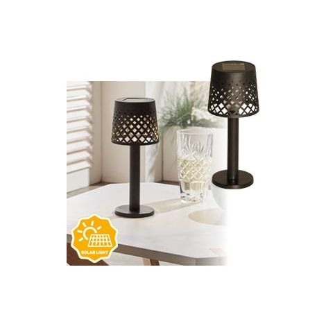 LAMPADA DA TAVOLO A RICARICA SOLARE DA ESTERNO MANACOR LUXFORM