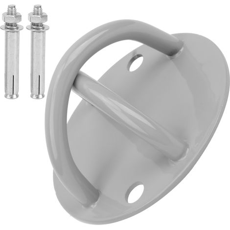 Support de fixation pour sangle de traction suspendue pour yoga aérien, plaque de montage à vis d'expansion (1/5)