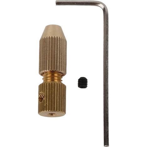 Lot de 2 pinces de serrage pour outil de gravure CNC, pièces d'usinage pour tour et fraiseuse, diamètre 0,7 mm (1/5)