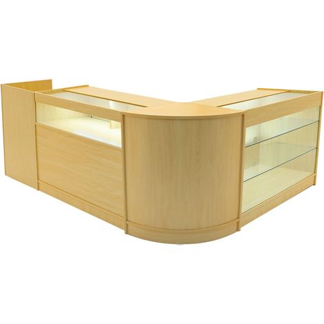 Polaris LED Shop Counter Set K1200, B1200, TB60 & CM60 - Maple