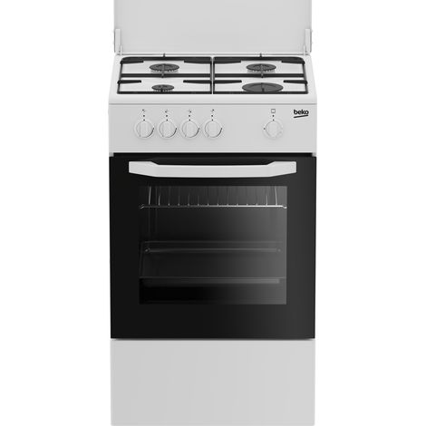 Beko CSG42009DW Cocina independiente Gas Encimera de gas Blanco (1/4)