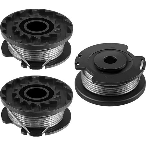 Sollbry 3 Pièces F016800569 Bobines de fil de Rechange pour débroussailleuse Bosch EasyGrassCut, F016800385 Bobine de Rechange de Tondeuse Compatible avec ART 23SL et ART 26SL (3pcs) (1/5)