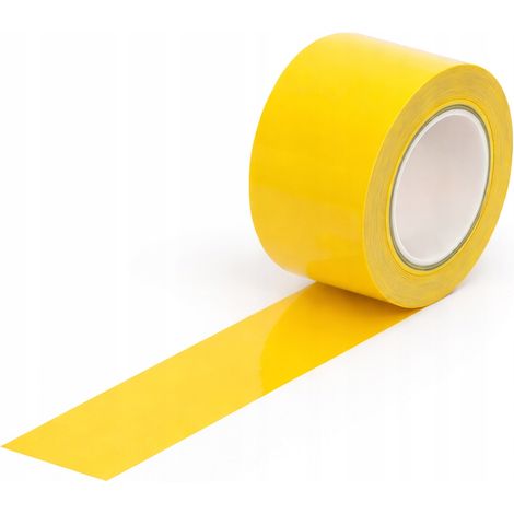 Nastro di segnalazione che delimita le linee, giallo, 48 mm/33 m (1/2)