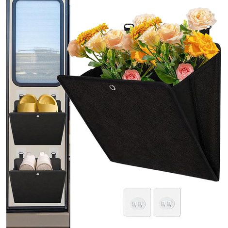 Organizador de zapatos para colgar en la puerta Zapatero de pared para caravana con gancho - Percha portátil estrecha para ahorrar espacio en el armario del dormitorio (1/5)