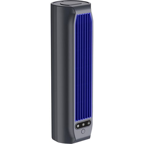 Ventilateur de table générique , 3 vitesses , rechargeable par USB , avec support pour téléphone , 3 (1/5)