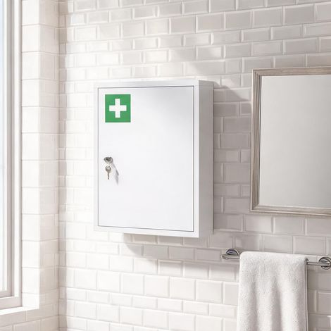 Meuble de salle de bain bianco Verde en acciaio 40 x 15 x 53,5 cm (1/5)