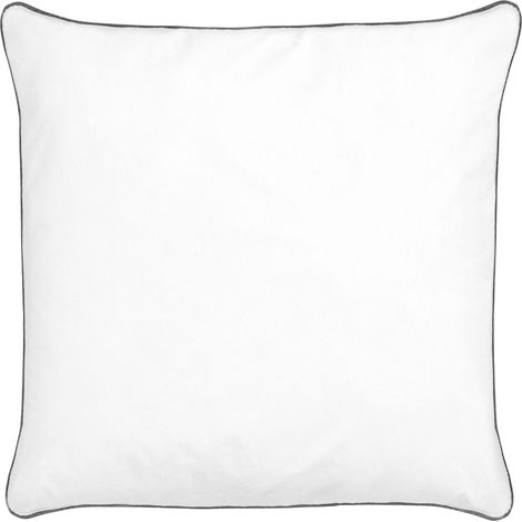 Kopfkissen PELISTER Hoch Mikrofaser 80 x 80 cm Weiß