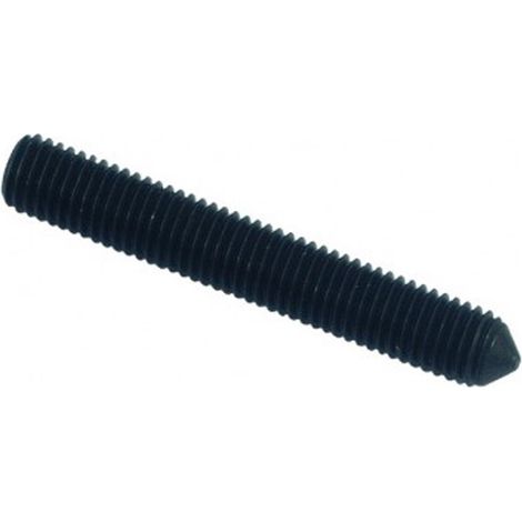 Vis sans tête à bout pointeau six pans creux (STHC) brut - 6 x 20 mm- Vendu par 200 (1/2)