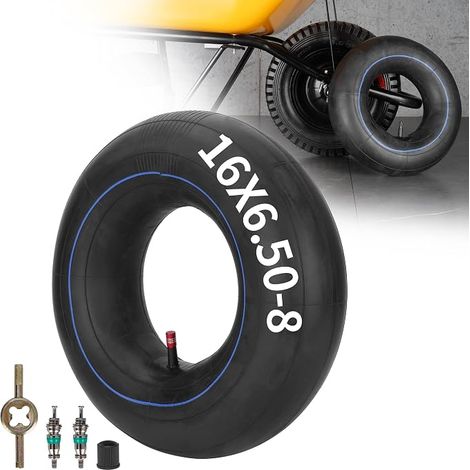 reinforced inner tube 16x6,50-8 16x7,50-8 straight valve TR13 quad bikes, golf carts, lawnmowers, tractors garden trailers (1/3)