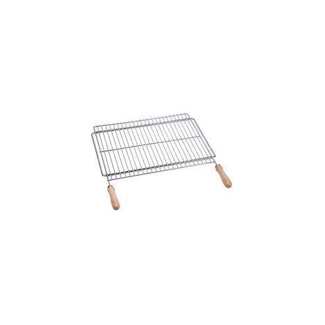 Sauvic Erweiterbares Grillgitter verchromt 70x40 cm