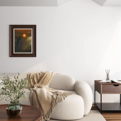 60cm×5m Papier Peint Adhesif Chambre Blanc Film Adhesif pour Meuble Cuisine Porte de Placard Papier Peint Salon Salle à Manger Revêtement Plan de Travail Papier Adhésif Décoratif Mat (1/5)