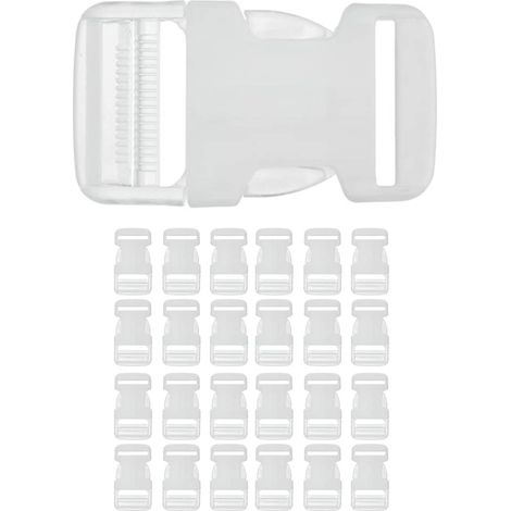 Spilla per zaino, misura e colore, fibbie in plastica, fibbia in polipropilene, chiusura e rondella per zaino, chiusura per borse da viaggio, chiusura per zaino (1/5)