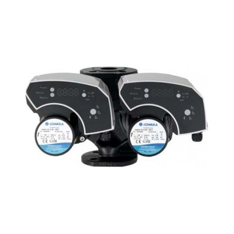 Lowara - Circolatore inverter flangiato gemellare XLD40-120F per riscaldamento (1/2)