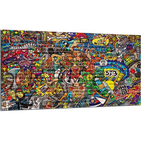 Glasschutzplatte für Herd 90x52 Wandbild (1/5)