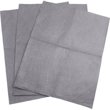 Chiffon En Microfibre - 40 X 30 Cm - Pour Nettoyage Vitres Et Surfaces Lisses - Réutilisable - Lot De 3 (1/5)