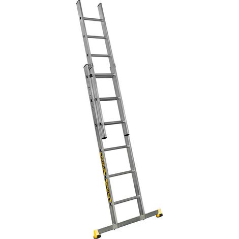 CENTAURE Echelle coulissante 2 plans à mains CM2 1m90/3m05 (1/3)