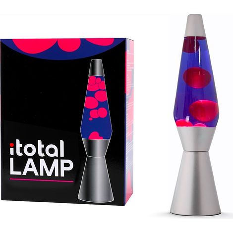 iTotal - Lava Lamp - Purple and Pink - 36 cm (1270392)