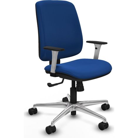 Silla piqueras y crespo Alares blanco respaldo ajustable mecanismo síncrono (1/2)