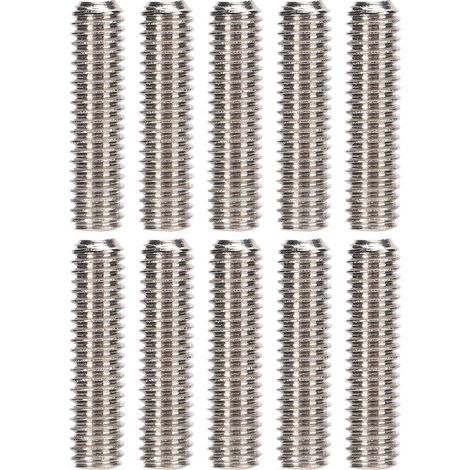 Lot de 50 vis sans tete DIN 916 acier inox A2-70 vis de pression M3x12 coffret quincaillerie fixation mecanique auto meuble (1/5)