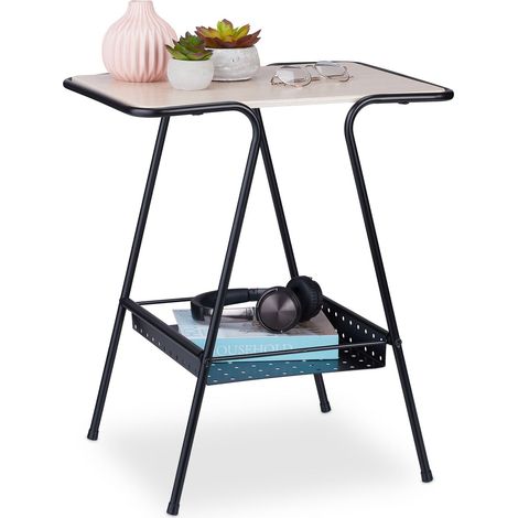 Table d'appoint avec étagère à magazines (1/5)