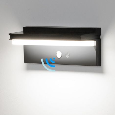 Lumière Solaire Murale Extérieur avec Détecteur de Mouvement 75 LED Lampe Solaire Murale IP65 Étanche 4 Modes d'Éclairage Lumière de Sécurité pour Jardin, Cour, Terrasse, Allée et Garage 6000K (1/5)