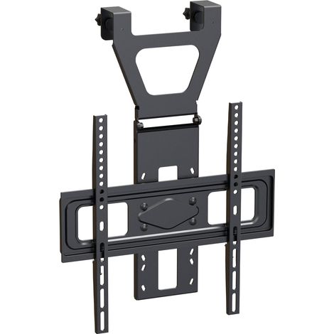 Support de fixation pour TV de 42 à 75" – Convient aux écrans plats/incurvés, supporte jusqu'à 50 kg, en acier léger, barre transversale réglable en hauteur, support TV pour lit mezzanine, VESA max (1/5)