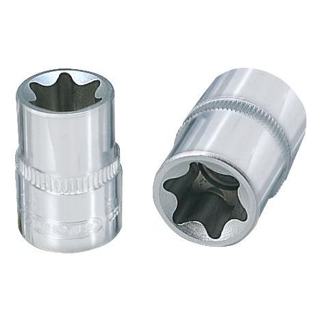 1/4" Douilles Torx E CHROMEplus, E5 (1/2)