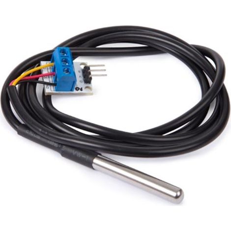 DS18b20 TEMPERATURSENSOR & ADAPTER COMPATIBEL MIT ARDUINO (1/4)