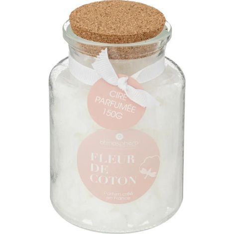Cire Parfumée à Brûler "Izor" 150g Fleur de Coton