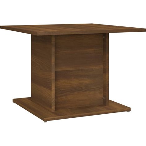 Couchtisch Eiche braun 55,5x55,5x40 cm aus Spanplatten