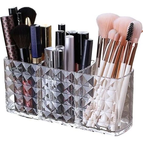 Kosmetik-Organizer, 3-teilige Aufbewahrungsmöglichkeit für Make-up. (1/4)