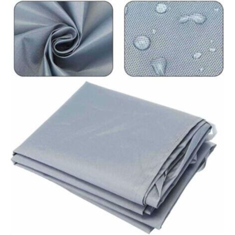 NALOOKAMIC  Ineasicer Protecteur De Couverture d'Auvent Anti-Poussière, Housse De Auvent Pare Soleil Sac De Protection pour Store Banne, avec Cordon, pour Terrasse De Jardin Extérieur(Size:4M,Color:Gr