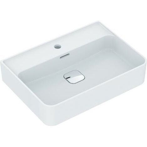 Lavabo STRADA II 1 trou robinetterie 600 x 430 x 170 mm blanc IDEAL STANDARD