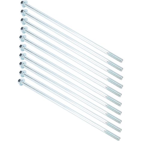10 Vis à tête hexagonale à embase longue M8x230 pour moteur et générateur, pièces de rechange rotor stator (1/5)