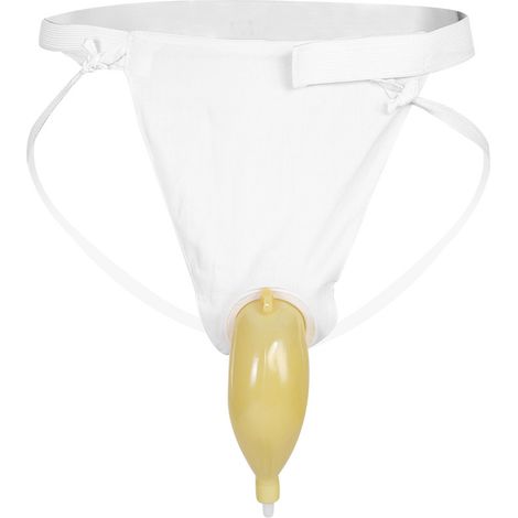 Poche à urine en silicone anti-fuites, recueil-cathéter, aide à la rétention urinaire pour l'incontinence urinaire (1/5)