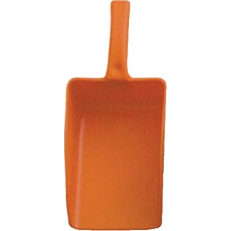 Pala a mano PP foglio arancione formato 190x140x75mm CEMO (1/2)