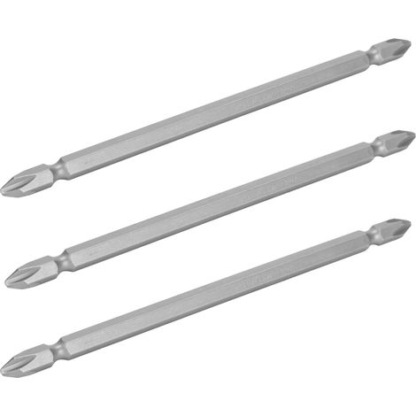 Lot de 10 embouts de vissage S1/4, 150mm, croix, tête de foret, accessoires pour tournevis électrique (1/5)