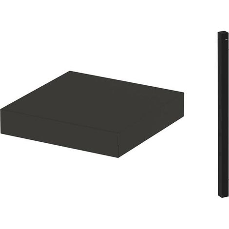 Comptoir d angle eno Modulo gris cargo acier galvanisé (1/3)