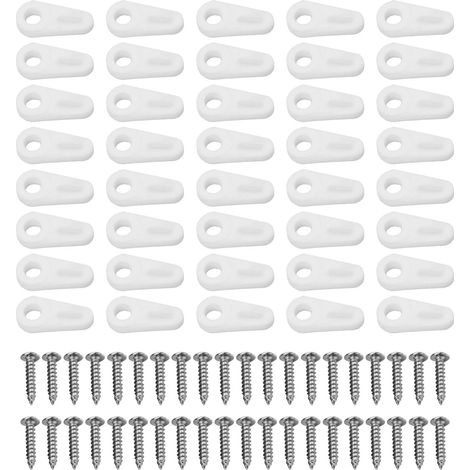 40 Sets of Window Screen Clips, Plastic Retainers (1/5)
