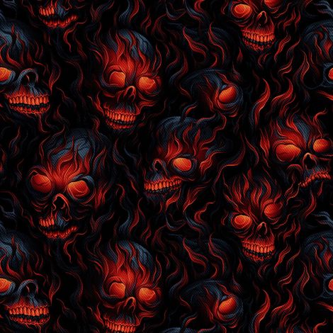 Tela Oxford decorativa para exteriores - Motivo de calavera I DX4825 (1/5)